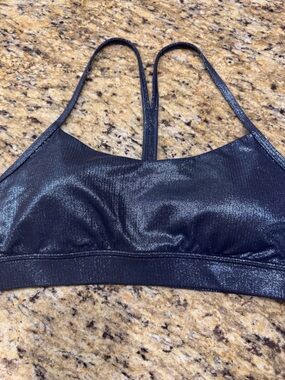 lululemon athletica navy  Shimmery Flow Y